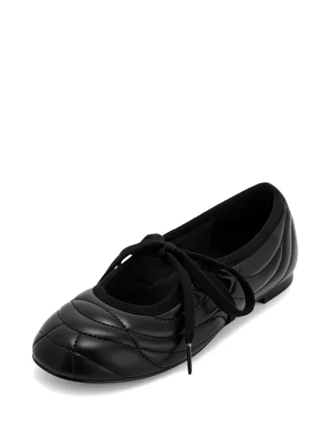 JW Pei Erika lace-up ballet flats