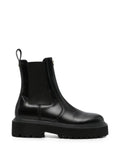 Maje leather chunky ankle boots