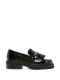 Maje tassel-detail chain-link loafers