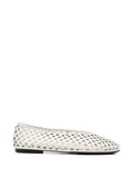 Maje cut-out leather ballet flats