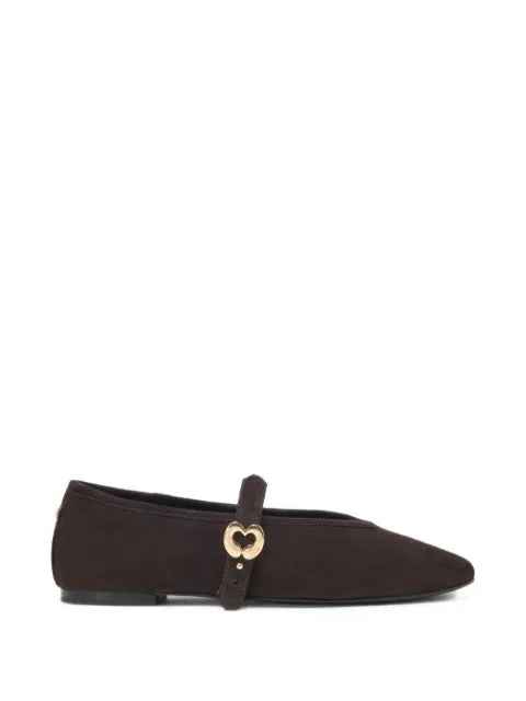 Maje suede ballet flats
