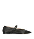 Le Monde Beryl Leather Mary Jane Ballet Flats