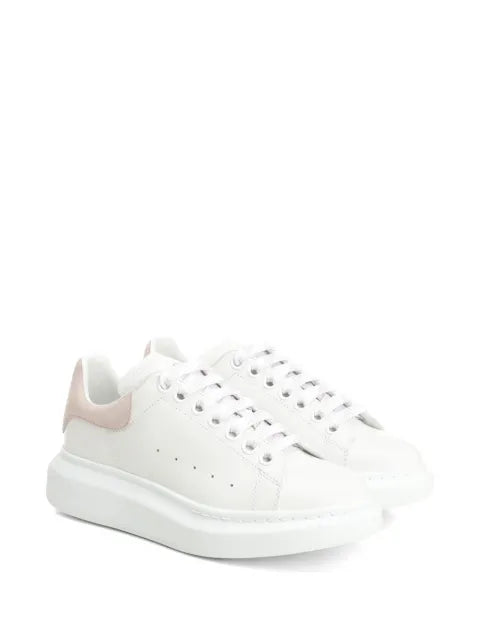 Alexander McQueen Oversized suede-trim sneakers