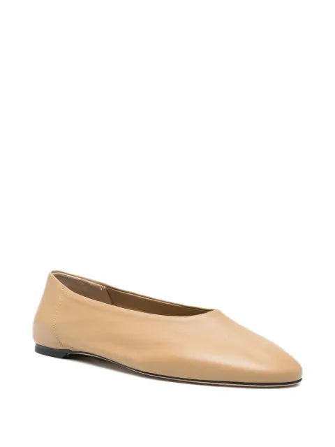 TOTEME almond-toe ballet flats
