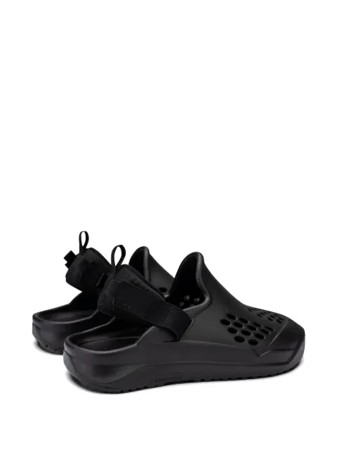 Clearweather Switchback touch-strap mules