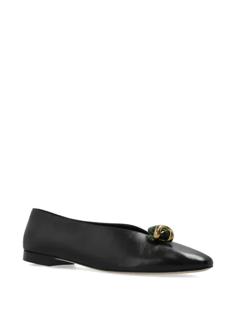 Jimmy Choo Margot crystal-embellished ballet flats