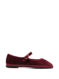 FLABELUS Lucrecia velvet mary jane ballet flats