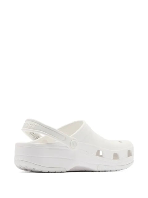 Crocs perforated slingback mules