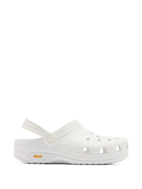 Crocs perforated slingback mules