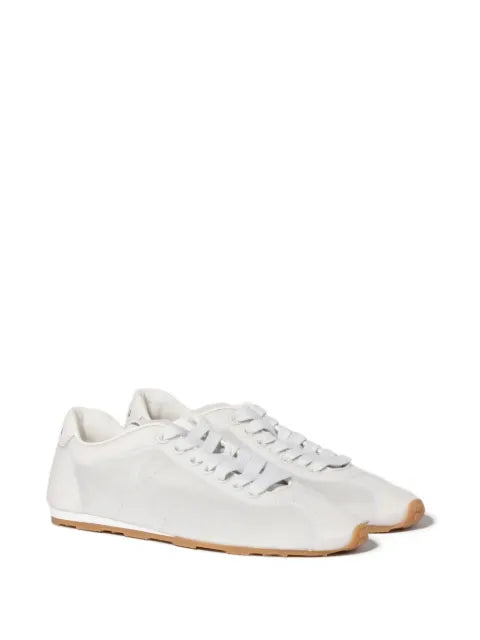 Miu Miu Plume mesh fabric sneakers