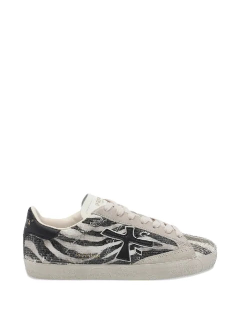 Premiata Stevend 8053 zebra-print sneakers