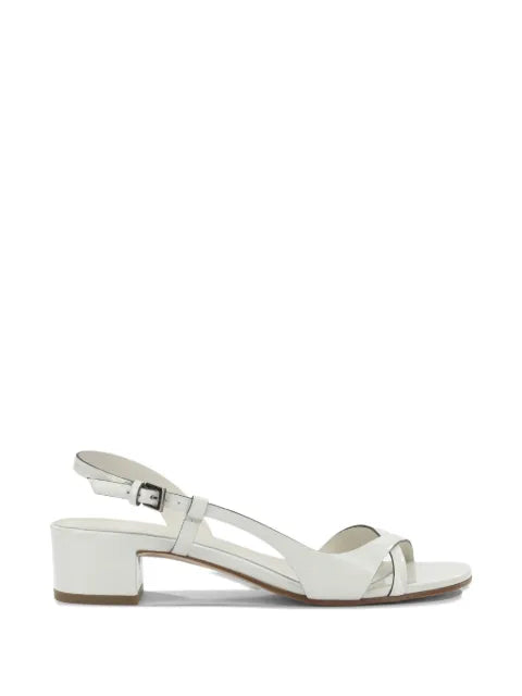 Del Carlo crossover-strap slingback sandals