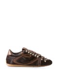 Claudie Pierlot Chocolate-coloured Swing trainers