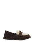 UGG Zora shearling-trim loafers
