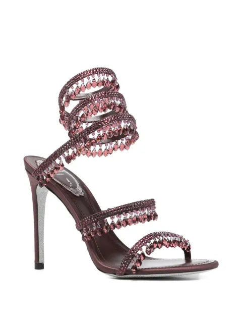 René Caovilla Chandelier fondant sandals 105