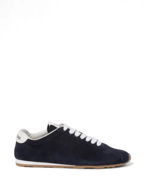 Miu Miu Plume suede sneakers