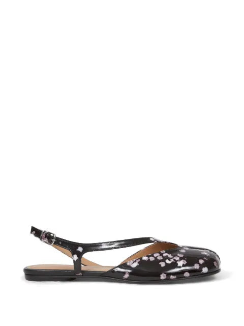 Maison Margiela confetti-print tabi-toe flat sandals