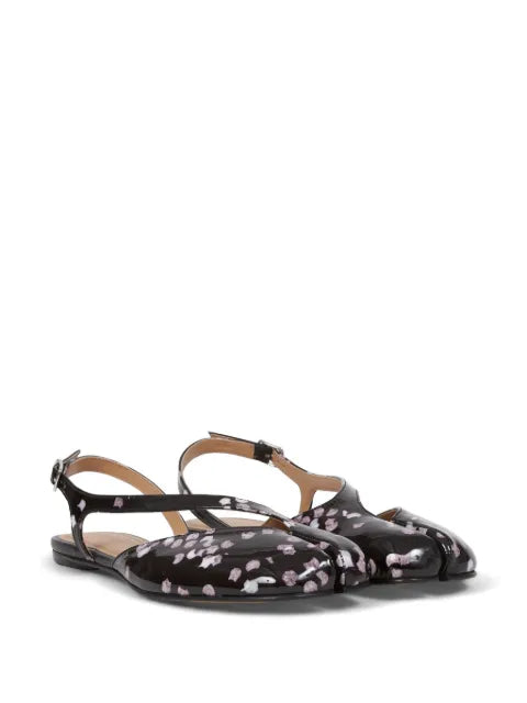 Maison Margiela confetti-print tabi-toe flat sandals