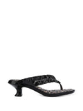 Melissa ruffled thong sandals
