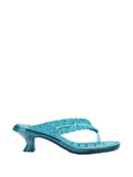 Melissa x Ganni ruffled kitten-heel sandals