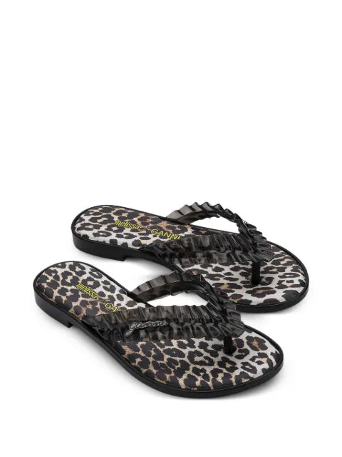 Melissa x Ganni flip-flops slim