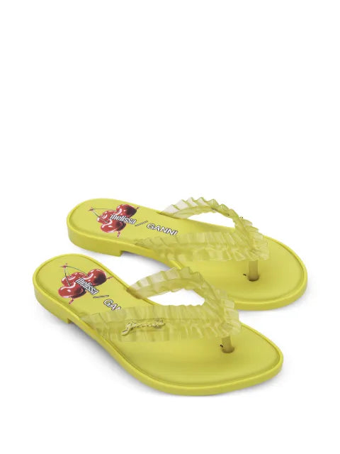 Melissa x Ganni flip-flops slim