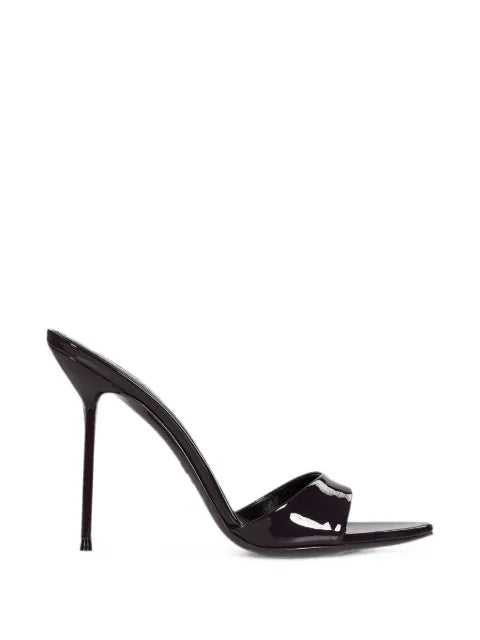 Paris Texas Lidia patent-finish stiletto-heel mules