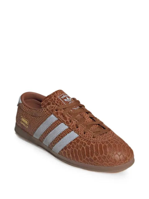 adidas Gazelle snakeskin-effect sneakers