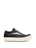 Rick Owens contrast-stitched low-top sneakers