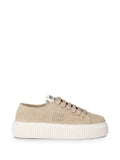 Miu Miu denim sneakers with logo