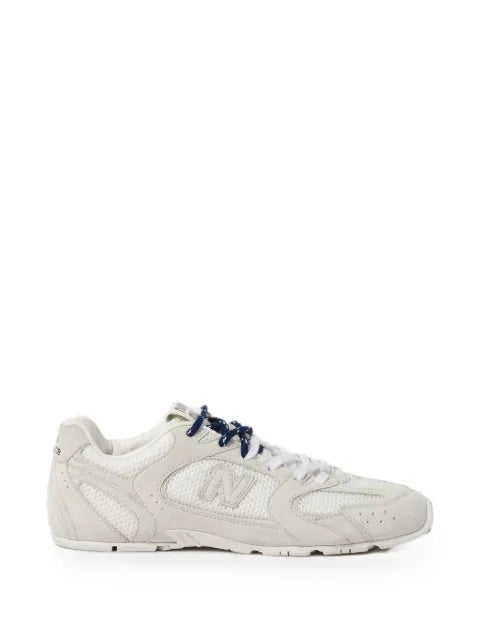 Miu Miu x New Balance 530 SL suede and mesh sneakers