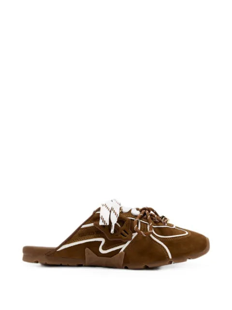 NAKED WOLFE Admire suede mules