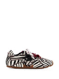 NAKED WOLFE Adored zebra-print sneakers