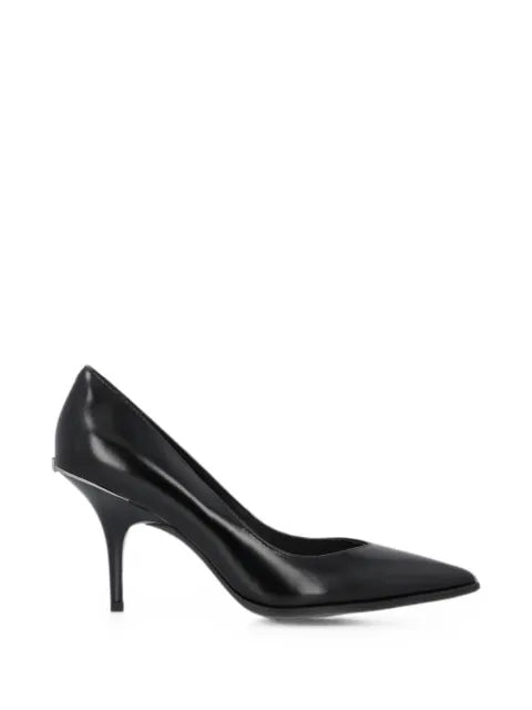 PINKO logo-plaque pointed-toe pumps