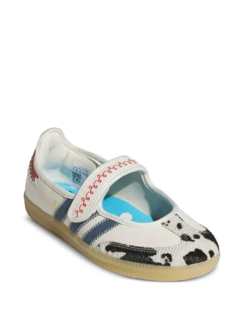 adidas x Toy Story Samba Jane cow-print ballet flats