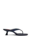 Simon Miller suede Beep thong in ink sandals