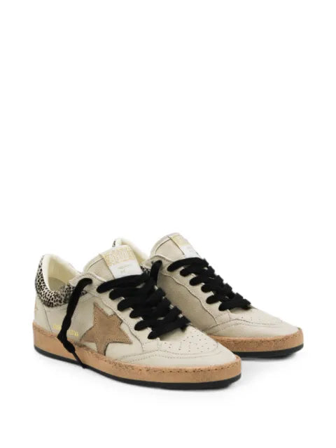 Golden Goose Ball Star leopard-print sneakers