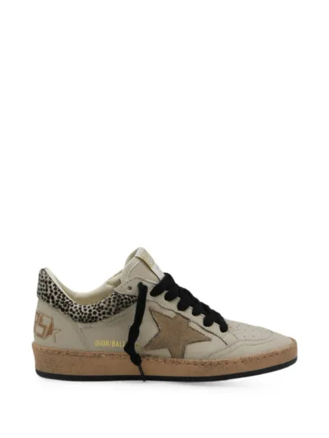 Golden Goose Ball Star leopard-print sneakers