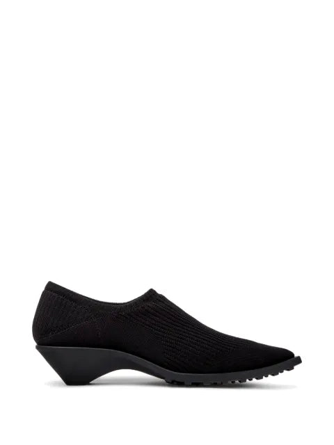 Camper x Issey Miyake Anna ribbed pointed-toe loafers
