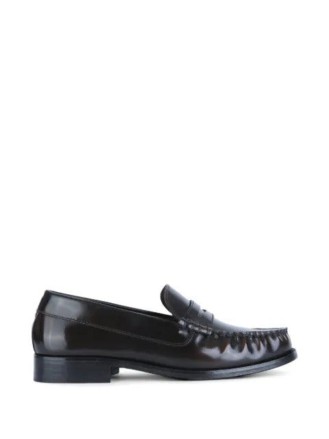 ALOHAS Rivet leather loafers