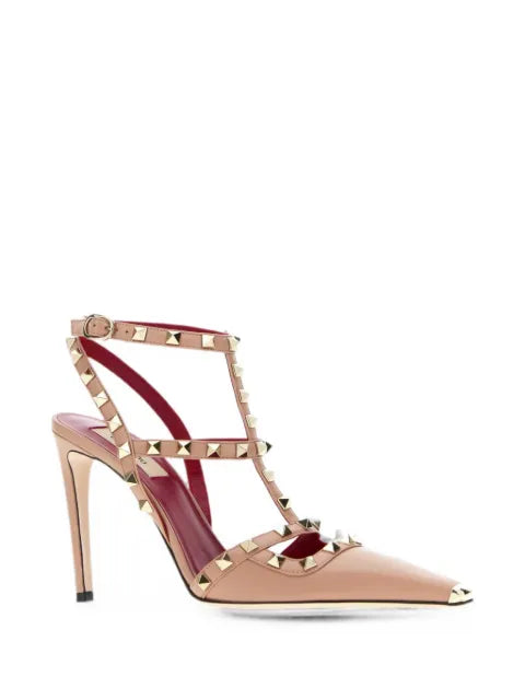 Valentino Garavani Rockstud kidskin pumps 100mm