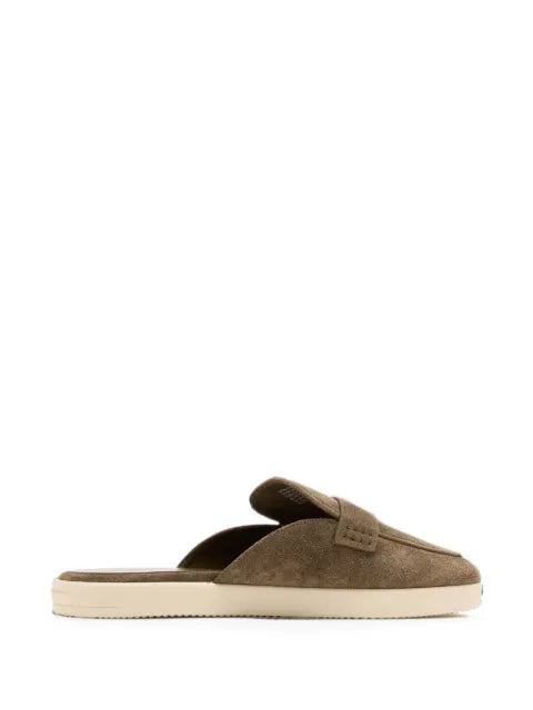 Tory Burch suede slip-on mules