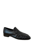 The Row Soft Moccasin Two leather loafers
