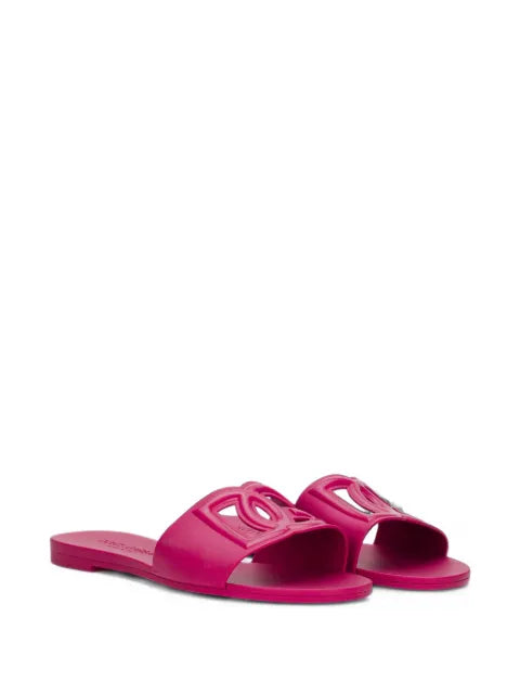 Dolce & Gabbana rubber beachwear sliders