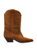 ISABEL MARANT Duerto suede calfskin leather cowboy boots