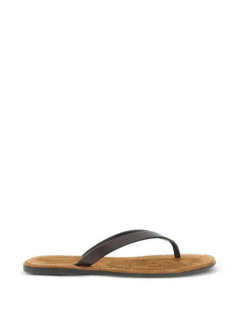 The Row leather sandals
