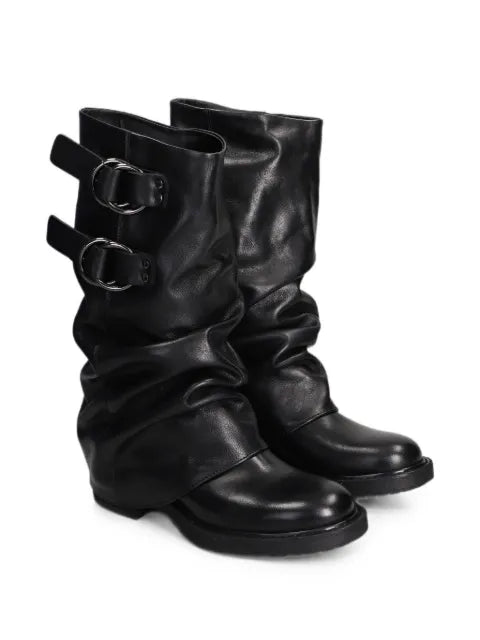 Metisse buckle-fastening boots