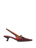 Marni Katty croc-effect leather pumps