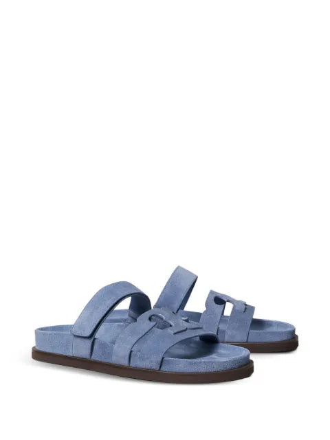 Tory Burch Ines Sport suede flat sandals