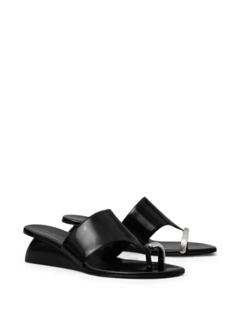 Tory Burch Pierced wedge sandals